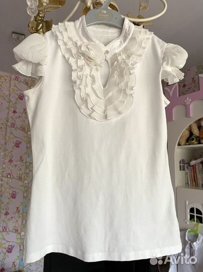 Блузки школьные 140-146