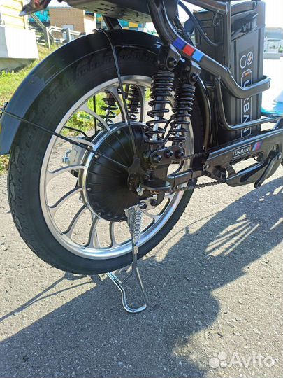 Электровелосипед huachi с дисплеем 500w до 200кг