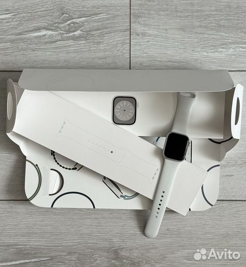 Часы apple watch 8 41 mm silver