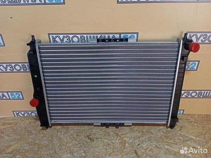 Радиатор Chevrolet Kalos Aveo Т250 MT+A/C Т200