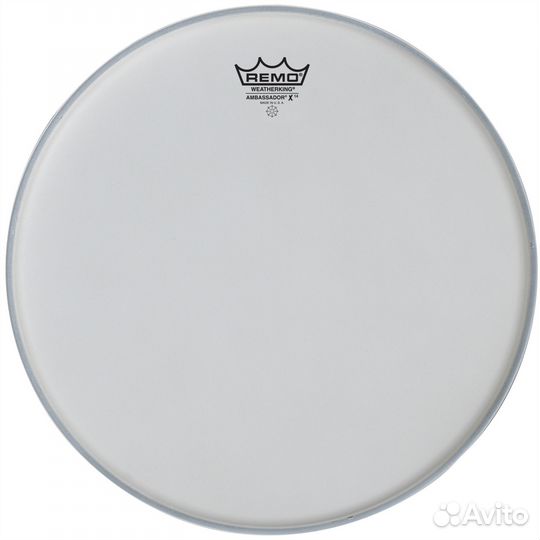 Пластик remo AX-0112-00- ambassador X, Coated, 12