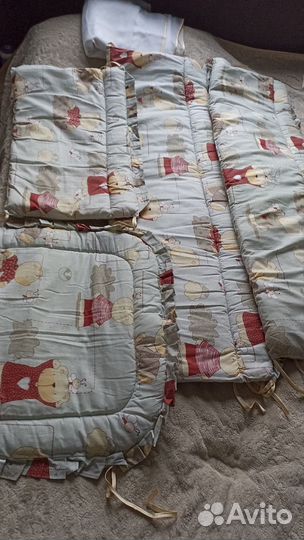 Бортики в детскую кроватку