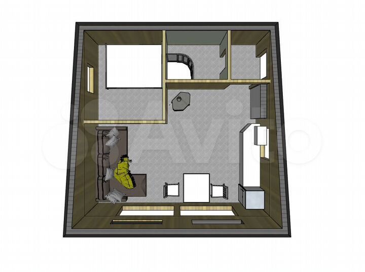 Дача 54 м² на участке 8,7 сот.
