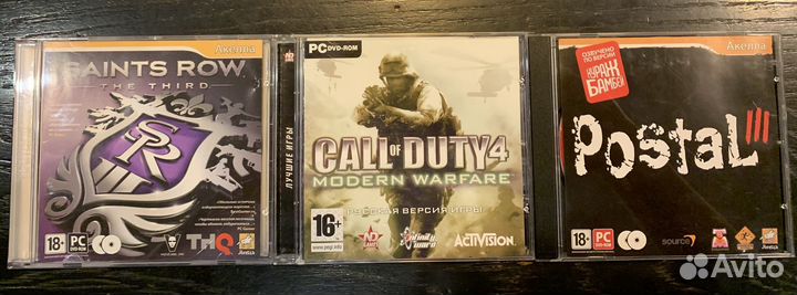 Компьютерные игры на дисках для пк