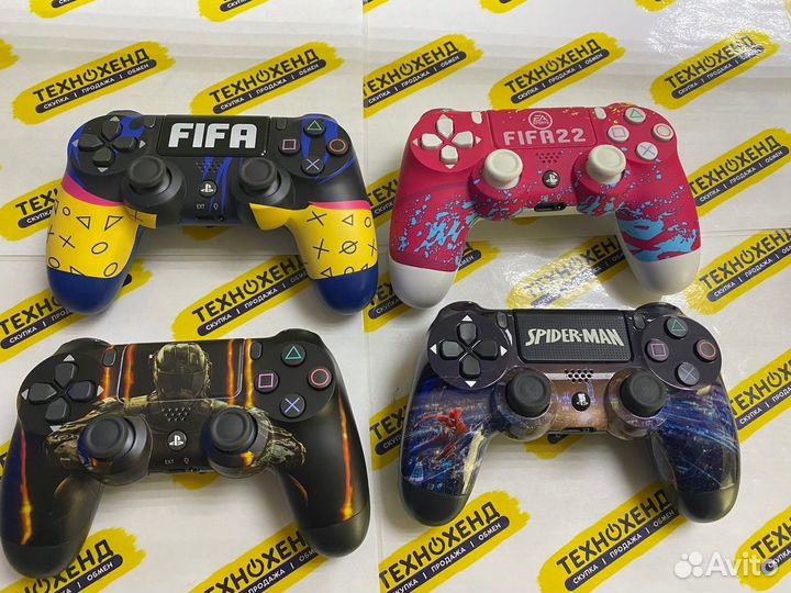 Кастомизированные геймпады Sony DualShock 4 v2