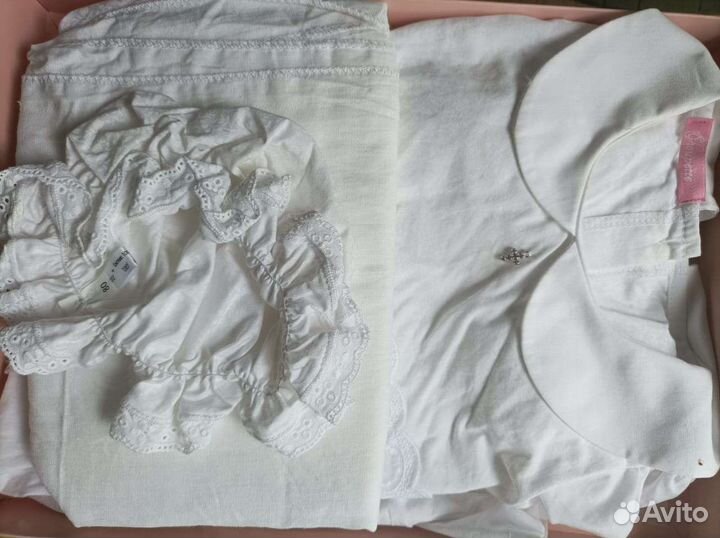 Крестильное платье и капор choupette