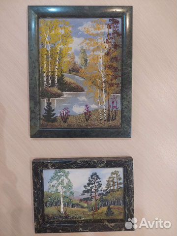 Картины из натурального камня
