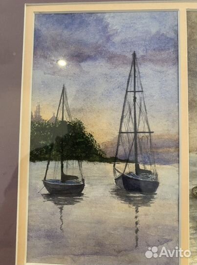 Картина акварель