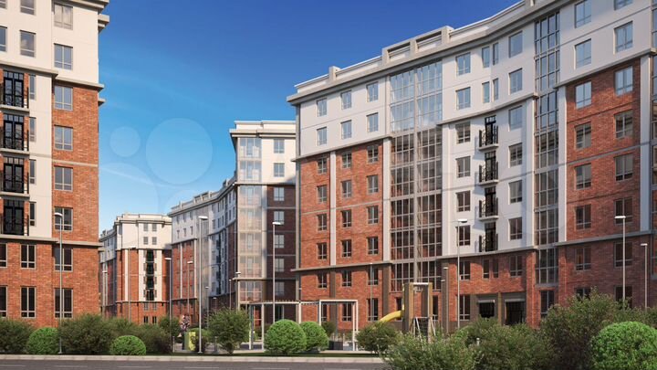 2-к. квартира, 51,5 м², 3/8 эт.