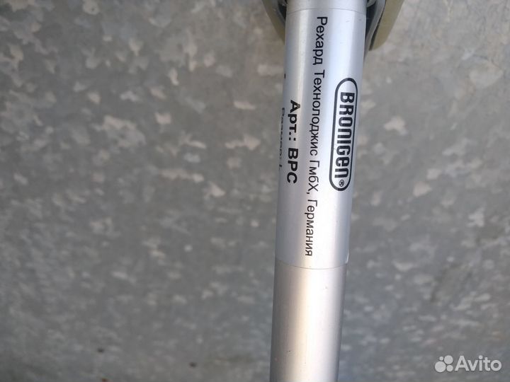 Костыли подмышечные алюминиевые bronigen