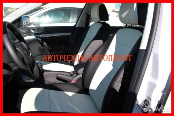 Чехлы Автопилот Skoda Octavia A5 из экокожи