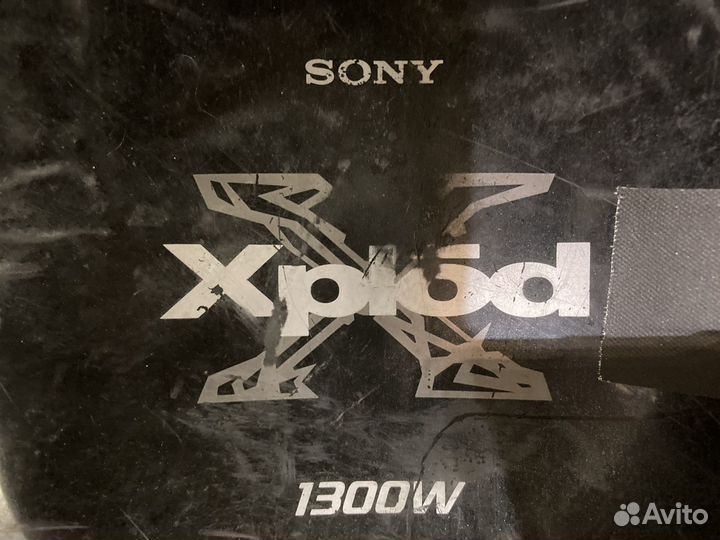 Сабвуфер Sony Xplod