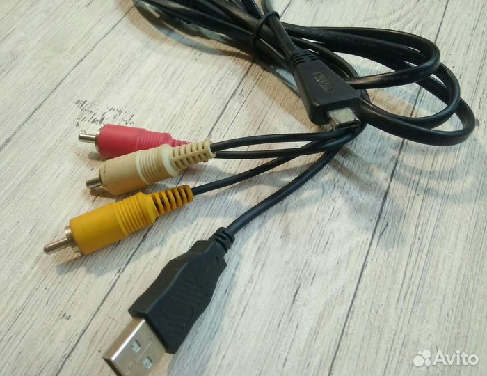 Провода аудио-видео разные