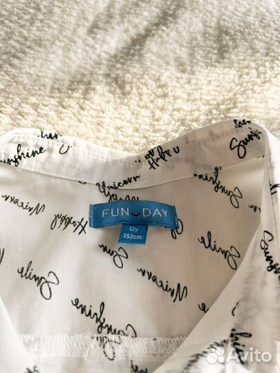 Блузка школьная 152