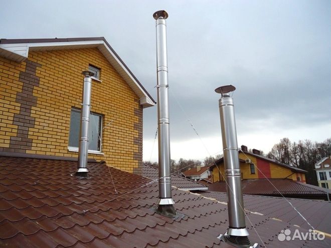 Трубы для дымохода из нержавейки
