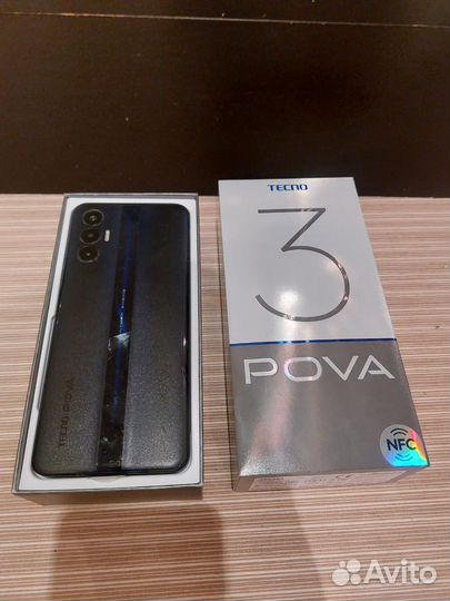 TECNO Pova 3, 6/128 ГБ