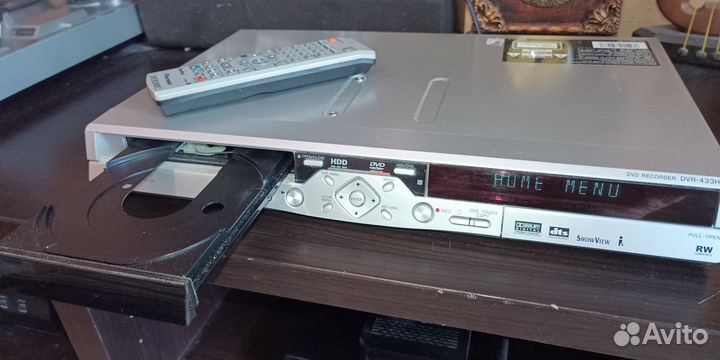 Dvd плеер pioneer DVR-433H-S