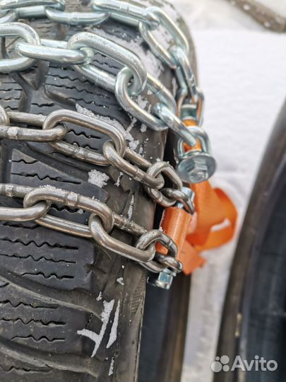 Цепи противоскольжения на погрузчик