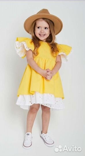 Платье для девочки 80 размер