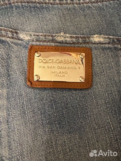 Dolce gabbana джинсы