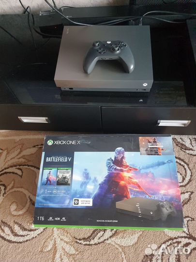 Xbox One X (1Tb) Gold Rush Limited Edition