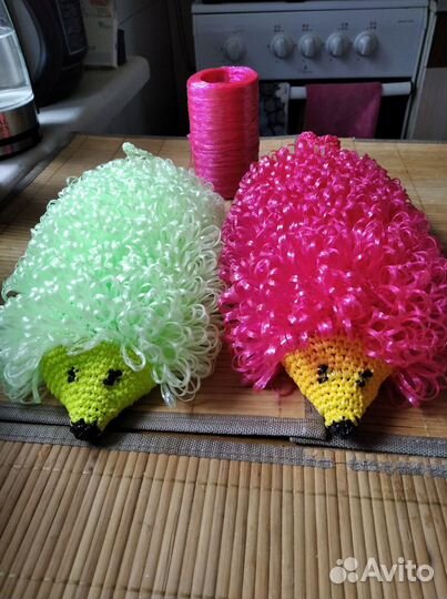 Мочалка ручной работы