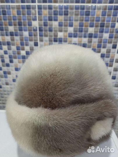 Шапка норковая женская