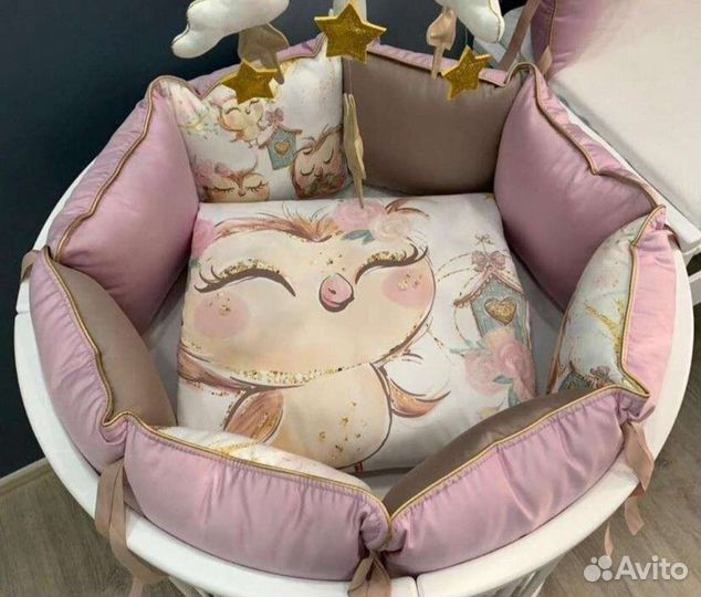 Бортики в кроватку