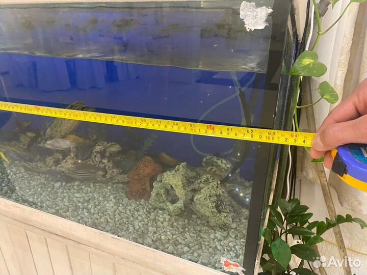 Аквариум с тумбой