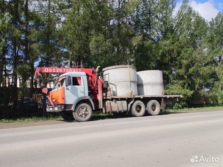 Аренда и услуги манипулятора, стрела 3 т, 8 м, борт 10 т, 6 м