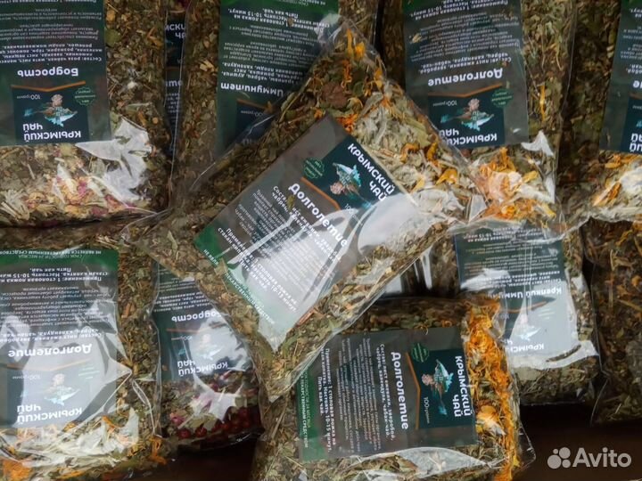 Травяной чай из Крыма оптом 100 упаковок