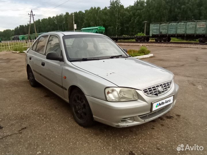 Hyundai Accent 1.5 МТ, 2004, 251 000 км