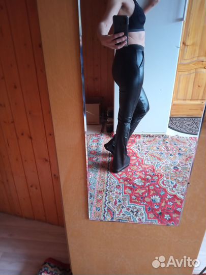 Кожаные брюки