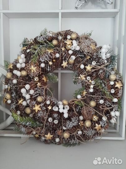 Венок рождественский. Новогодний