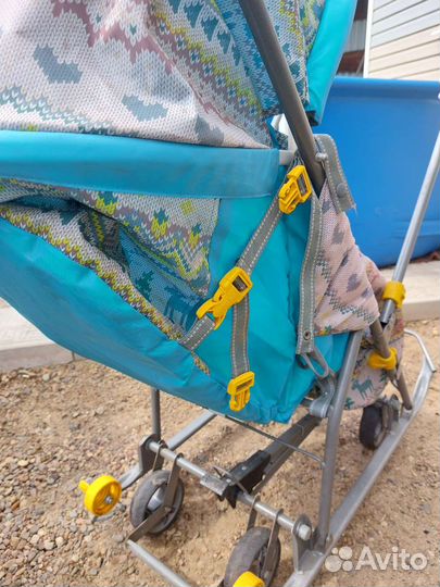 Коляска санки