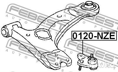 Опора шаровая переднего нижнего рычага