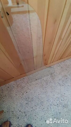 Полка угловая стеклянная