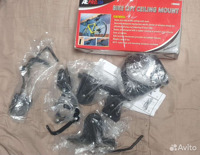 Подвес кронштейн подъёмный для велосипеда