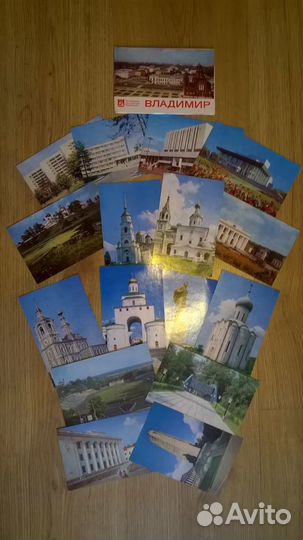 Наборы фотооткрыток СССР