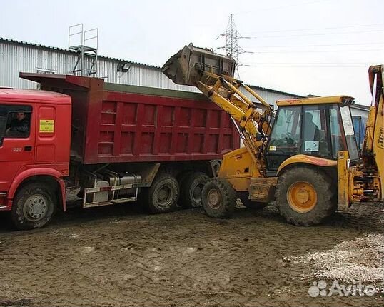 Самосвал можно экскаватором на смену