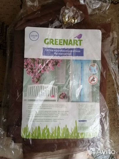 Сетка противомаскитная на магнитах на дверь