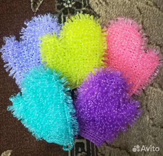 Мочалка ручной работы