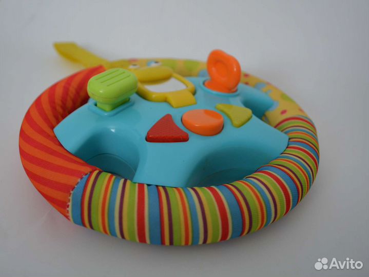 Игровой руль с зеркальцем