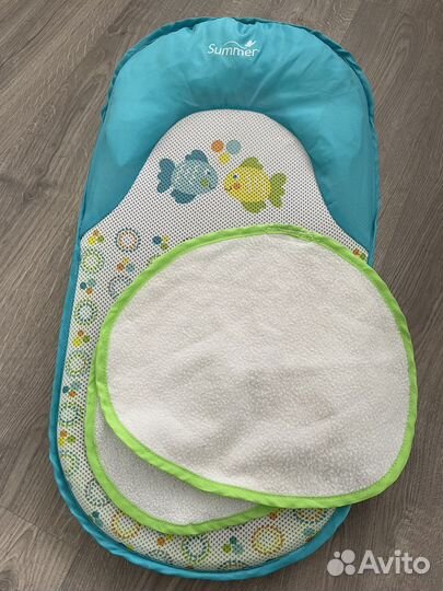 Горка для купания Summer + круг на шею