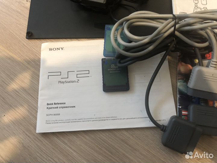 Карта памяти ps2+стойка для ps2