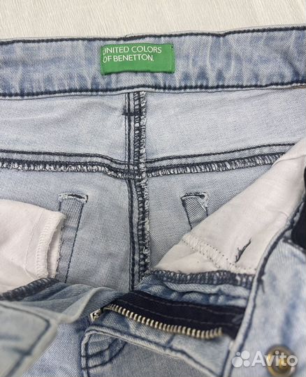 Джинсы capri для девочки united colors OF benetton