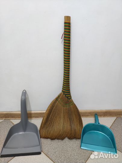 Швабра, веник, совок для мусора
