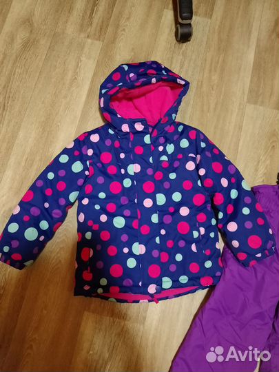 Демисезонный костюм для девочки 116