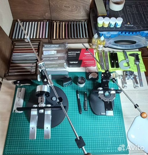 Заточка ножей на профессиональном оборудовании