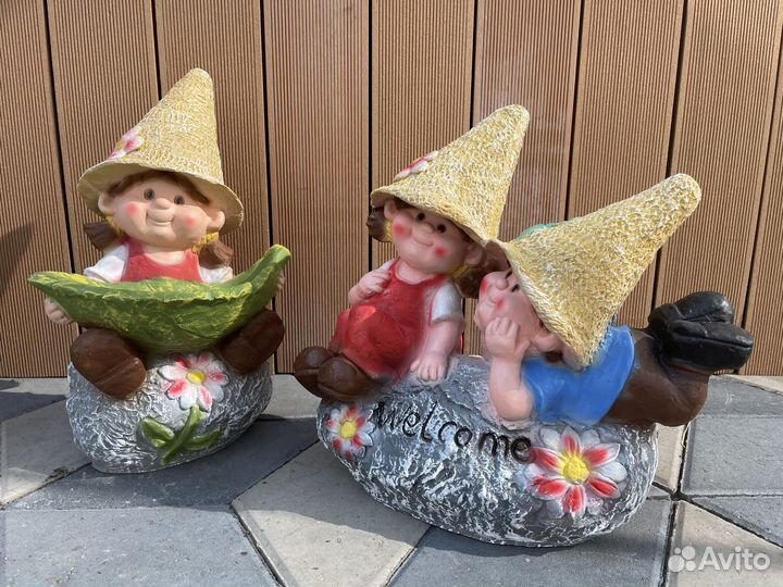 Садовые фигуры из полистоуна премиум качества